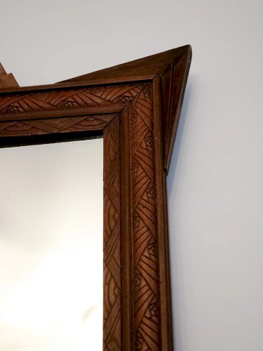 Georges, le miroir Art déco en bois N°949