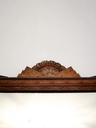 Georges, le miroir Art déco en bois N°949