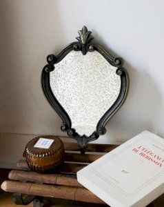 Georges, the baroque metal mirror No. 763
