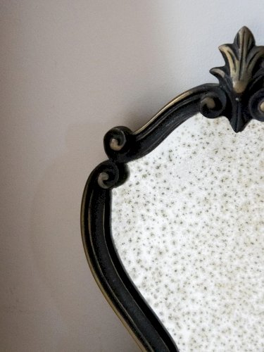 Georges, le miroir baroque en métal N°763