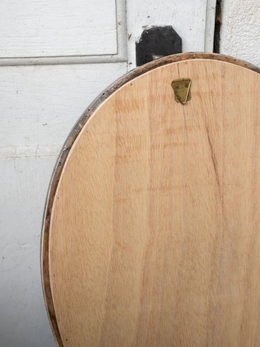 Georges, le miroir biseautée en bois N°564