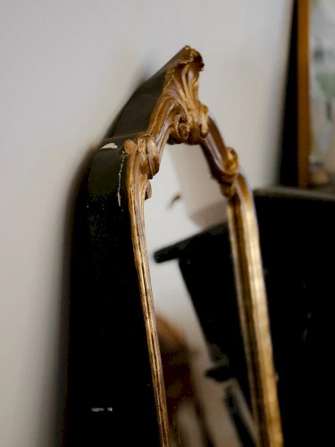 Georges, le miroir doré en bois N°939