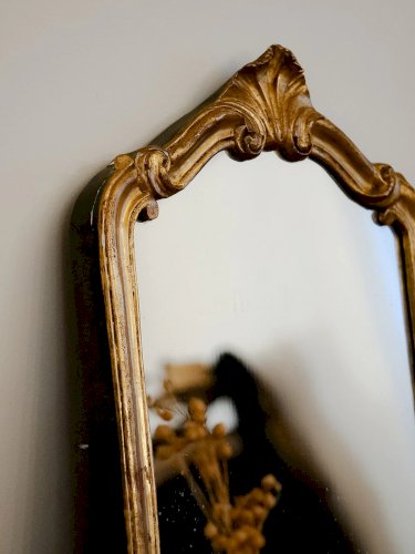 Georges, le miroir doré en bois N°939