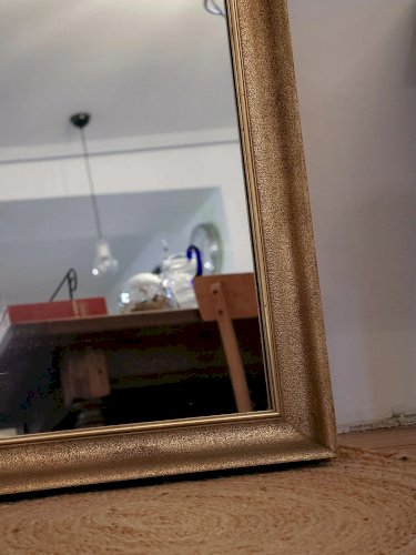 Georges, le miroir doré en bois N°942