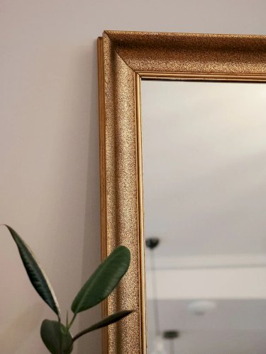 Georges, le miroir doré en bois N°942