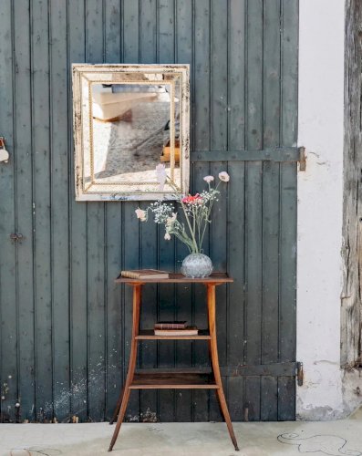 Georges, le miroir effet marbre N°611