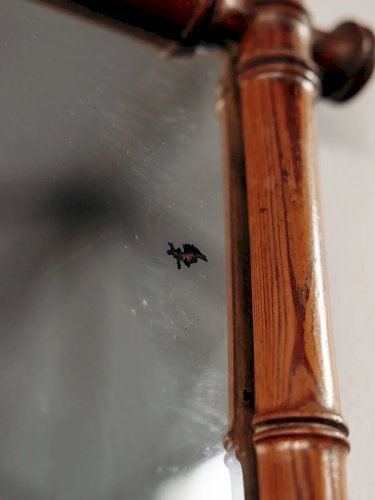 Georges, le miroir en bambou foncé N°859