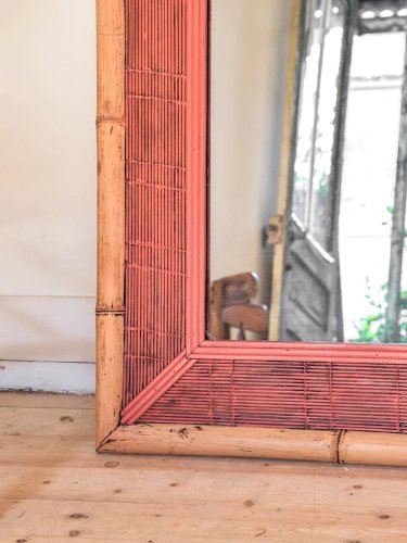 Georges, le miroir en bambou N°620