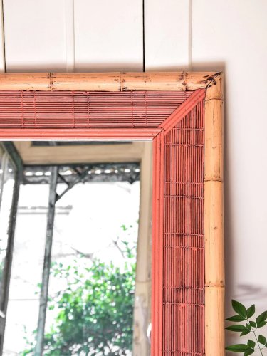 Georges, le miroir en bambou N°620