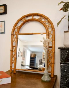 Georges, le miroir en bambou N°940