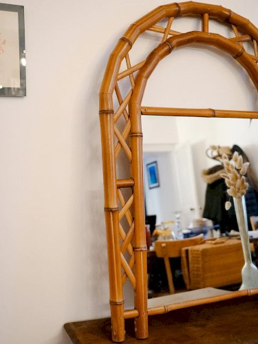 Georges, le miroir en bambou N°940