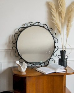Georges, le miroir en fer forgé N°803