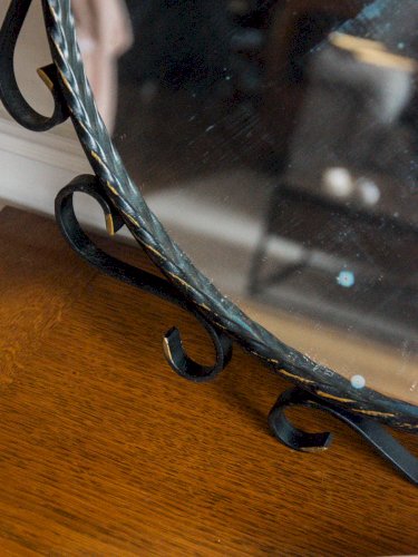 Georges, le miroir en fer forgé N°803