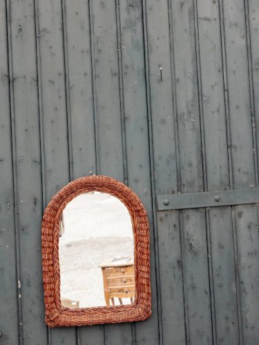 Georges, le miroir en osier N°536