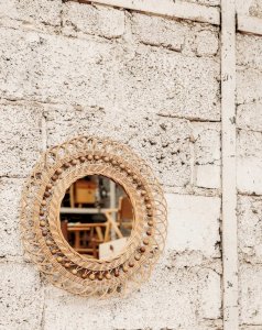 Georges, the wicker mirror No. 626