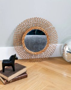 Georges, le miroir en osier N°634