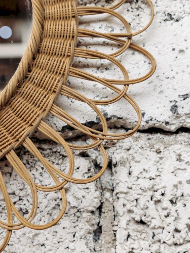 Georges, le miroir en osier N°635