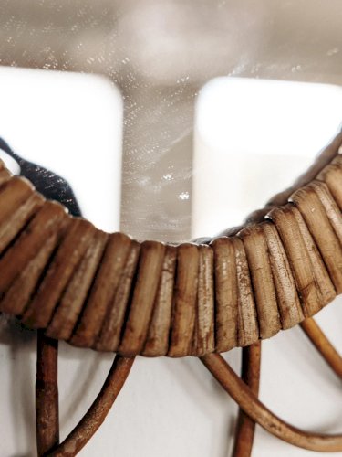 Georges, le miroir en rotin N°656
