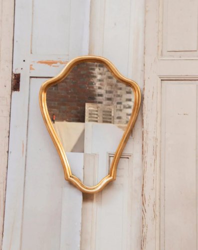 Georges, le miroir incurvé doré N°855