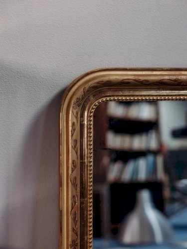 Georges, le miroir Louis Philippe doré N°858