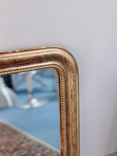 Georges, le miroir Louis Philippe doré N°858