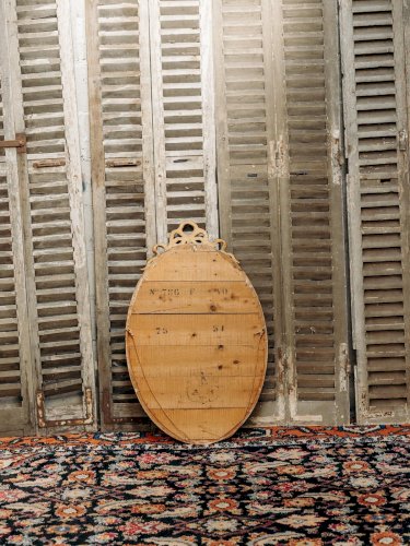 Georges, le miroir ovale doré N°808