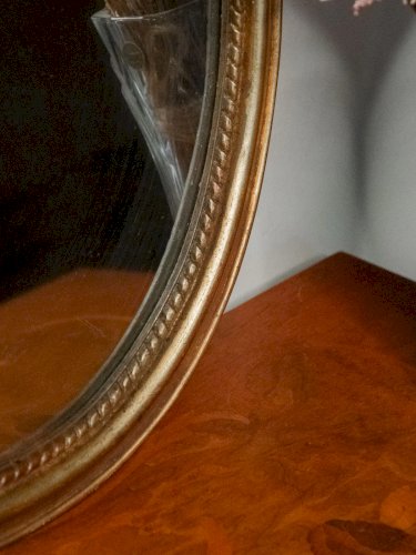 Georges, le miroir ovale doré N°839