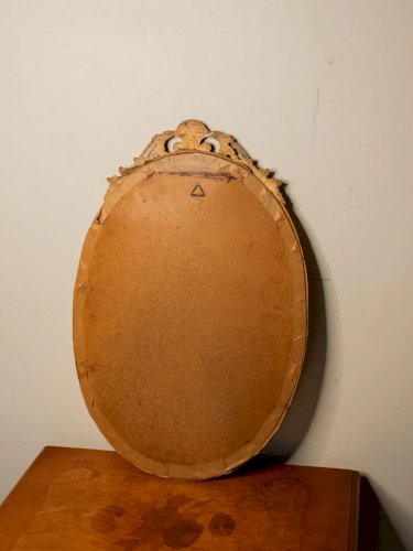 Georges, le miroir ovale doré N°839