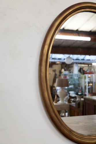 Georges, le miroir ovale doré N°908