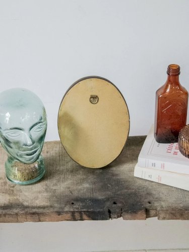 Georges, le miroir ovale en bois N°760