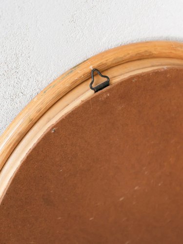 Georges, le miroir ovale en rotin N°965