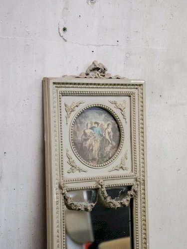 Georges, le miroir trumeau vert N°720