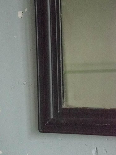 Georges, le petit miroir Louis-Philippe noir N°921