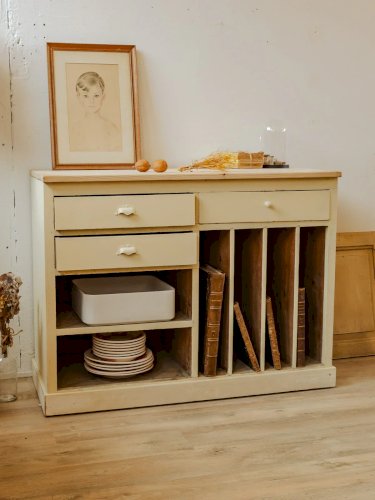 Gilbert, le buffet à casiers en bois N°583