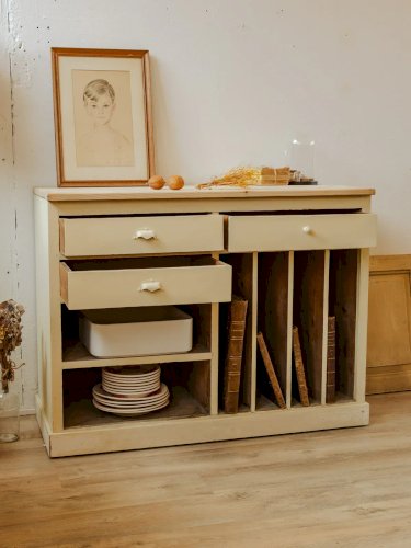 Gilbert, le buffet à casiers en bois N°583