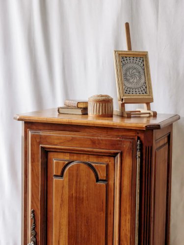 Gilbert, le buffet haut en bois N°421