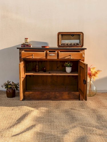 Gilbert, le grand buffet en bois clair N°620