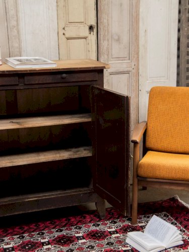 Gilbert, le grand buffet parisien en bois foncé N°566