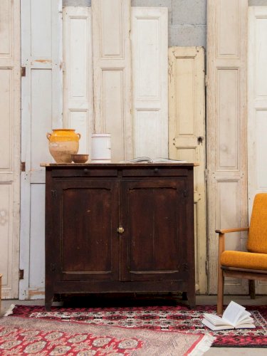 Gilbert, le grand buffet parisien en bois foncé N°566