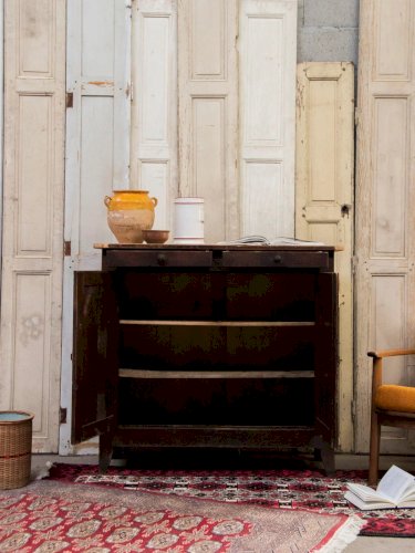 Gilbert, le grand buffet parisien en bois foncé N°566