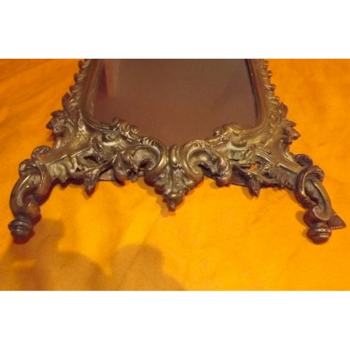 Glace de Toilette Bronze 19 ème de Style Louix XV