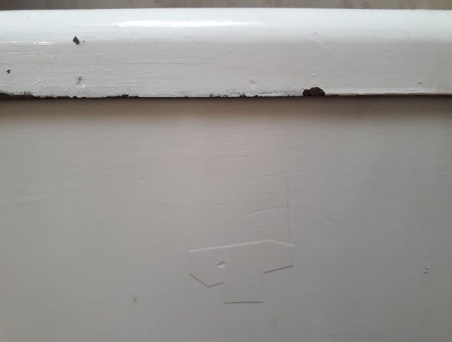 Glacière métal 1940-1950 vintage rangement insolite