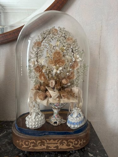 Globe de mariée - fin XIXe siècle début XXe