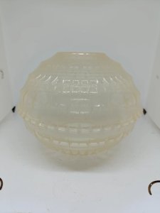 plexiglass globe for vintage ceiling light in good condition