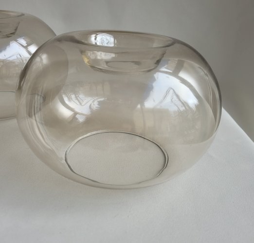 Globes en verres fumés Geatano Sciolari