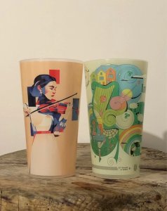 50 cl cups from the Interceltic Festival