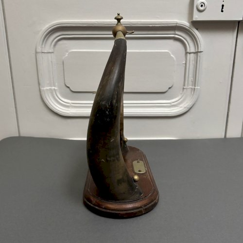 Gong de table anglais en métal et cuivre XIXe M3944