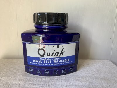 Grand bocal Parker ink céramique Hobbs 1982