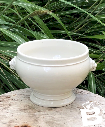 Grand bol à soupe vintage en porcelaine Pillivuyt