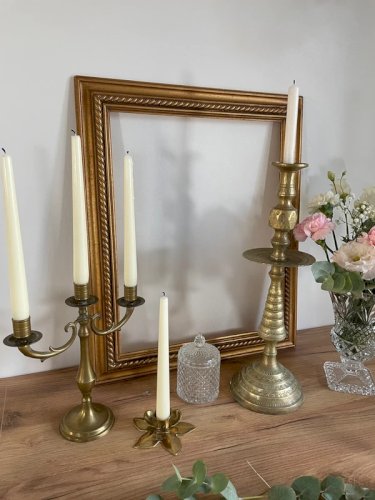 Grand bougeoir en bronze - style oriental